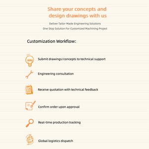 خدمات تصنيع CNC مخصصة من لونغشنغيوان، قطع ألومنيوم عالية الدقة للطحن والخراطة - Product Image 5