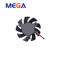 Ventilateur sans balais DC 50mm 5010 5V 12V 4000-6500RPM à faible bruit pour alimentation électrique
