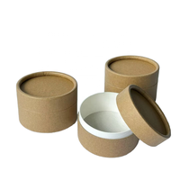 Tube en papier Push up écologique pour cosmétiques Cylindre en papier kraft naturel Tubes en carton pour baume à lèvres Crème pour le visage Tubes en papier résistant à l'huile