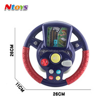 Jouet de volant électrique de voiture de Simulation de bébé éducatif précoce