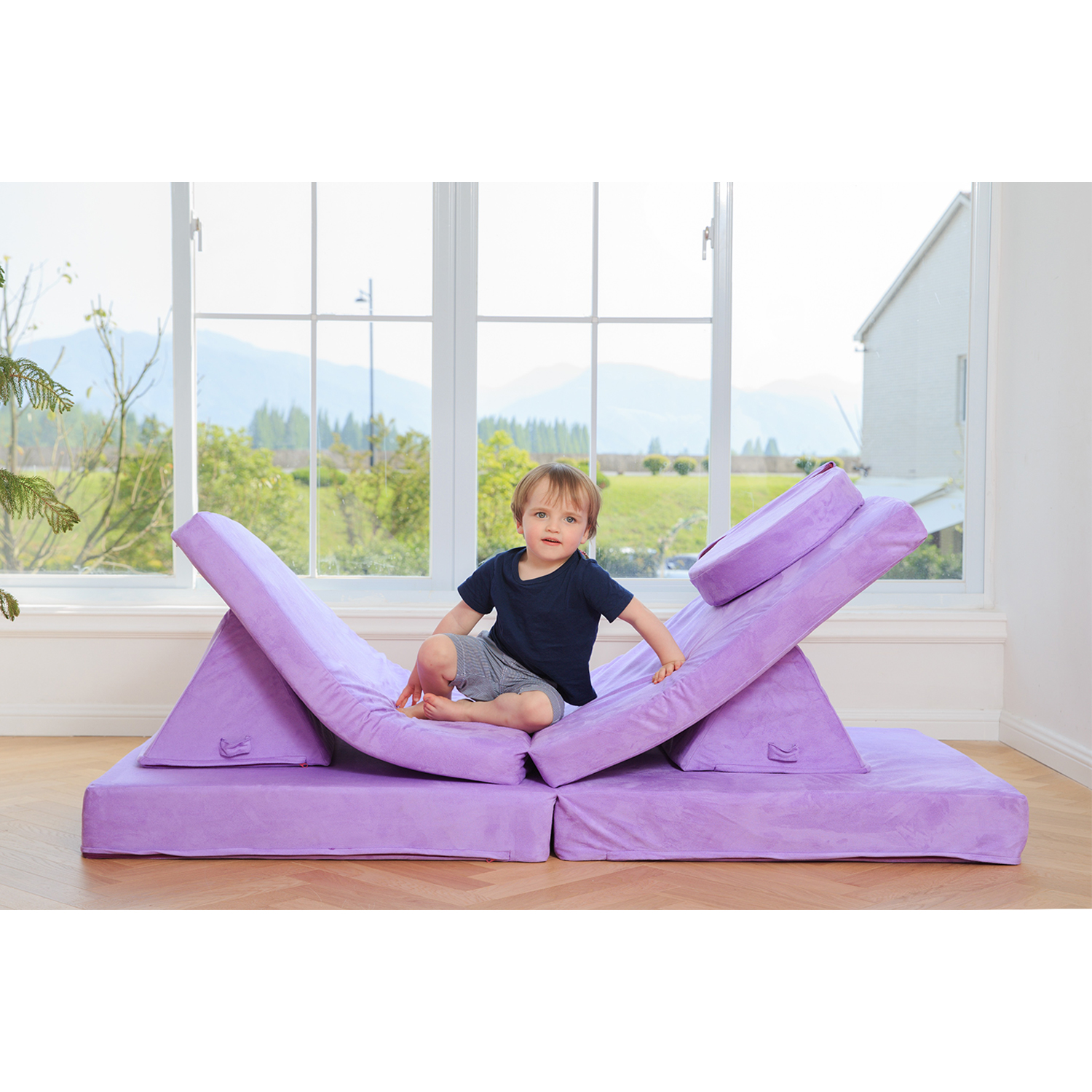 Living Room Baby Play Sofa Mattress Foldable High Quality 3 Folding Traveling Camping Rest Memory Foam Mattress
