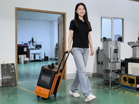 Nettoyeur laser refroidi par air 200W 300W - Outil portable à impulsions pour l'élimination de la rouille et le marquage des métaux