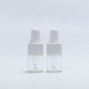 Flacon d'échantillon d'huile essentielle de parfum de 5 ml, petit flacon compte-gouttes en verre transparent pour huile essentielle - Product Image 5
