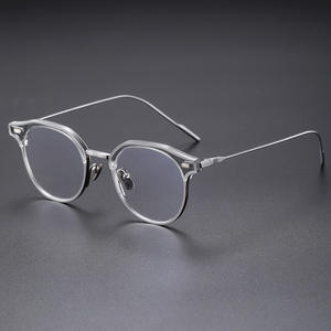 סיטונאי אופטי אצטט eyewear מסגרת טיטניום קוצר ראייה משקפיים מסגרת משקפיים משקפיים מסגרות לגברים - Product Image 4