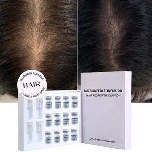 Sérum Natural de Crescimento Capilar com Óleo de Argan Herbal, Biotina e GHK-CU Cobre, Essência Anti-Queda e Regeneradora - Product Image 3