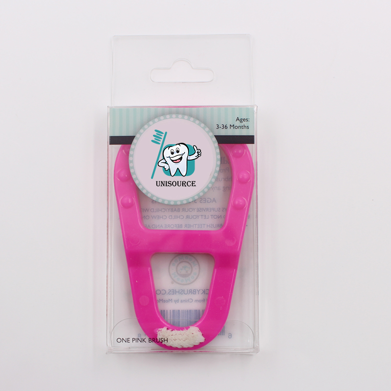 OEM Big Grips Ring Shape Safety Toddler Kids Toothbrush For Baby