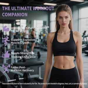 Suplementos personalizados de nutrición deportiva OEM/ODM creatina para adultos monohidrato gomoso - Product Image 2