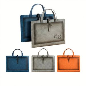 Organisateur de documents en cuir imperméable avec logo personnalisé pour les promotions et événements d'entreprise - Product Image 3