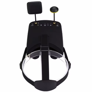 แว่นตาบันทึกวิดีโอ LS-800D DVR ขนาด 5 นิ้ว แบบถอดได้ สำหรับโดรน 5.8G Diversity พร้อมอุปกรณ์เสริมในตัว - Product Image 3