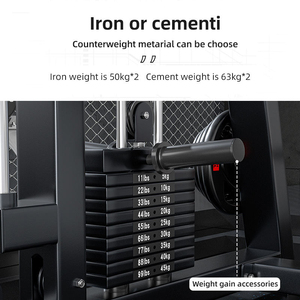 Machine Smith multifonctionnelle, rack de musculation, équipement de gym commercial et domestique, entraînement des jambes, musculation, <span class=keywords><strong>fitness</strong></span> - Product Image 4