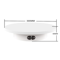 Plateau tournant électrique, 30cm, 360 p, table tournante, vitesse réglable, télécommande, affichage de produits de photographie