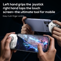 Manette de jeu MEMO MB07 pour smartphone, joystick magnétique à effet Hall, déclencheur Kailh, touche macro, contrôleur de jeu automatique