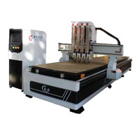 Conception de machine de routeur cnc atc bois 4 axes haute configuration pour la meilleure machine de découpe de bois à grande vitesse routeur cnc et laser 1325