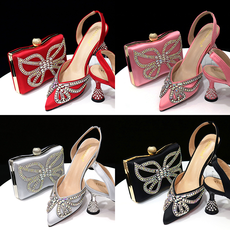 italian shoes and bags set