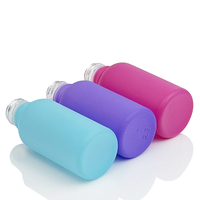 Flacon compte-gouttes Euro personnalisé en usine, de 5 ml à 100 ml, en verre dépoli, pour sérums, gouttes oculaires et huiles essentielles colorées
