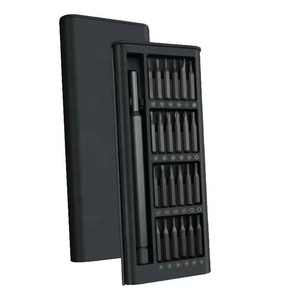 Juego de Destornilladores con 24 Puntas Magnéticas de Precisión, Juego de Destornilladores Desmontables para Bricolaje, Mini Estuche de Herramientas para Reparación de Teléfonos, <span class=keywords><strong>PC</strong></span> y Hogar Inteligente - Product Image 1