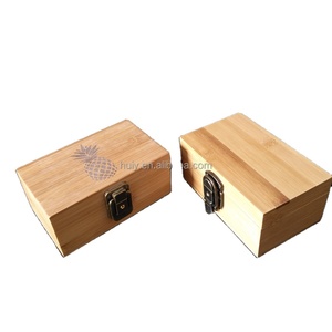 Boîte en bambou polie personnalisée avec couvercle à charnière pour ranger la brosse à dents pain thé savon sel autres cadeaux artisanat en <span class=keywords><strong>bois</strong></span> enseignes murales - Product Image 3