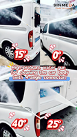 24L Alat Cuci Mobil Elektrik Multi-fungsi Bertekanan Tinggi, Semprotan Air Busa untuk Cuci Mobil, Kamar Mandi, Dapur Komersial