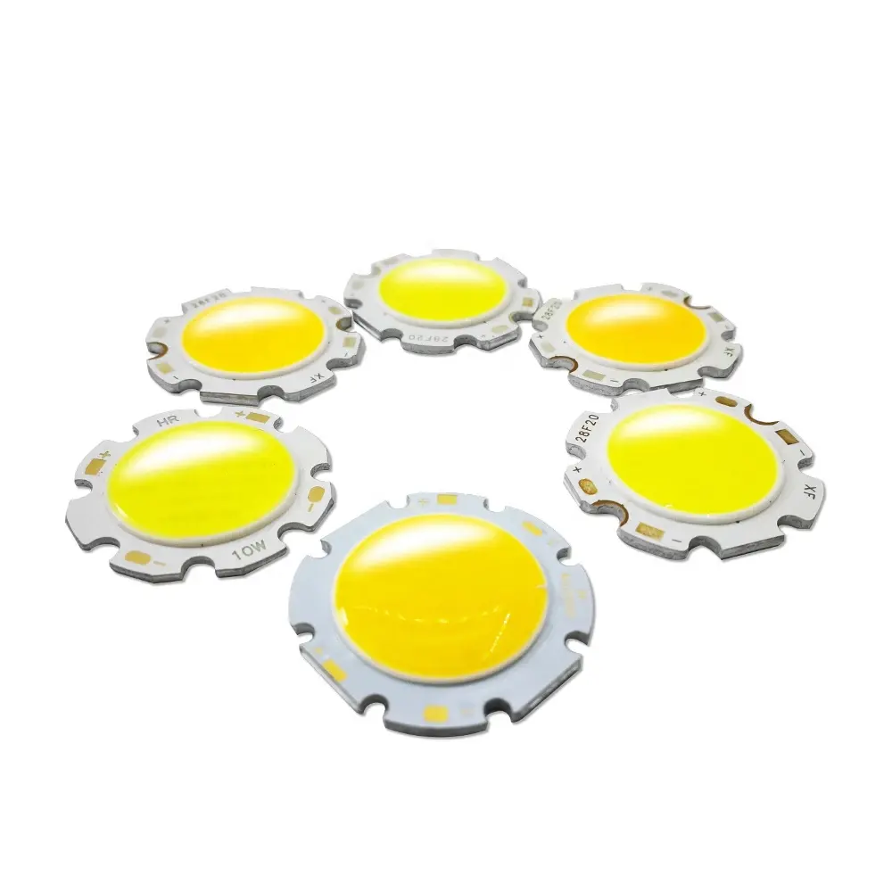 3W 5W 7W 10W 12W 15W COB LED Chip Permukaan Sumber Cahaya untuk 20-28MM Downlight dan Panel Lampu Khusus COB Lampu LED SMD Chip