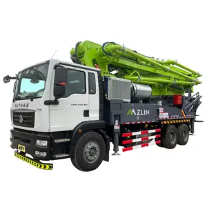 Henan zlin heavy Truck mixer automatic concrete pump ZLIN5320THB 40M boom pump with competitive price for sale