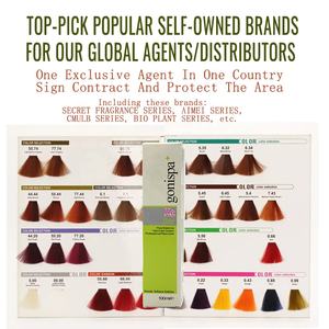 थोक मूल्य गोनिस्पा + क्रीम बाल रंग डाई स्थायी कार्बनिक बाल रंग - Product Image 2