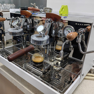 Zilong Hướng dẫn sử dụng máy biến áp E61 pha cà phê pha cà phê Espresso sáng thép không gỉ hai nhóm bán tự động Máy pha cà phê - Product Image 1