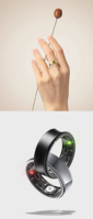 Anillo Inteligente de Salud Avanzado para Hombre, con Control por Aplicación, Resistente al Agua IP67, Monitor de Ritmo Cardíaco, Rastreador de Actividad Física de Titanio