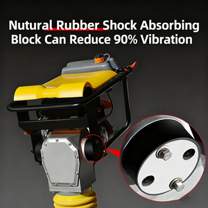 Rifornimento di fabbrica mano scimmia salto vibrante compattatore vibratorio Rammer - Product Image 6