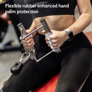 Poignées de musculation en silicone à 4 trous de 2e génération, poignée pour soulevé de terre, poignée de gymnastique pour l'entraînement physique - Product Image 4