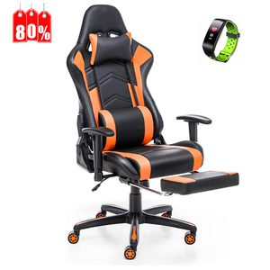 Bon marché, offres personnalisées, fauteuil de bureau <span class=keywords><strong>Scorpion</strong></span> Pro en cuir PU noir et rouge pour jeux PC sur ordinateur - Product Image 1