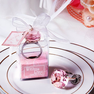 Recuerdos de Fiesta Caseros Baratos, Regalos de Boda, Llavero con Forma de Anillo de Cristal, Accesorios para Llaves, Recuerdos y Regalos de Boda para Invitados - Product Image 5