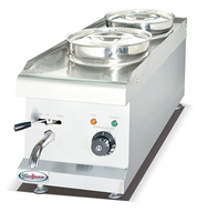 Bain-marie rond, équipement de restauration, EH-6D, bain-marie électrique de table, bain-marie pour soupe, chauffe-plats