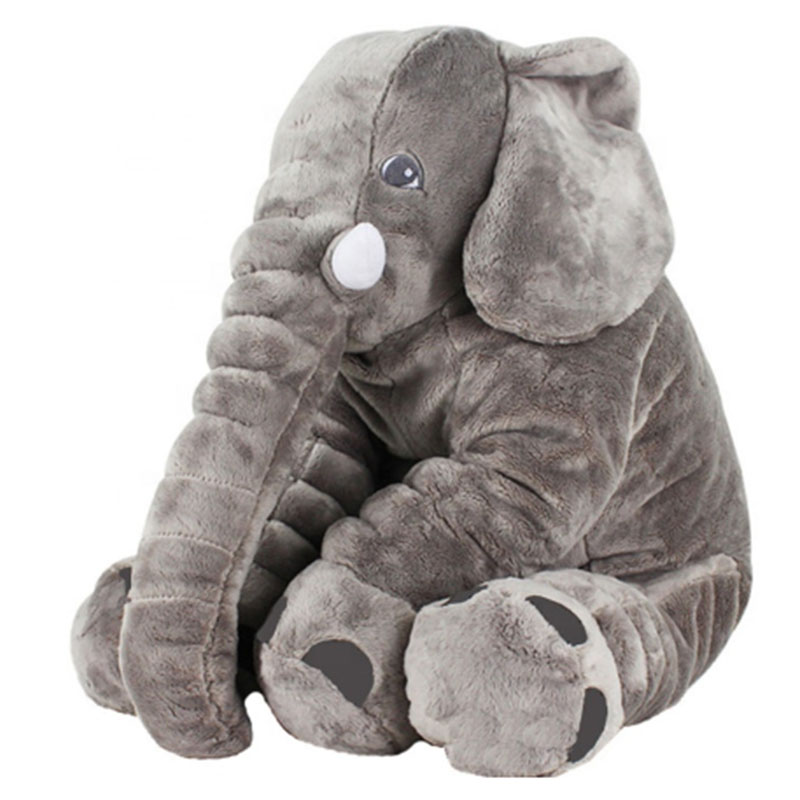 Super soft stuffed toy doll elephant stuffed animal plush toy made to sleep with baby