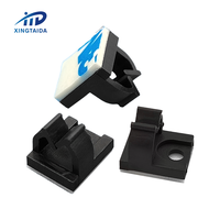 Mini pince de câble de routage de selle de gestion de câble de Table de voiture portative en plastique NC-911 avec l'autocollant adhésif