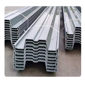 Pila de chapa de acero de vinilo tipo M para construcción de mamparos y malecones - Product Image 3