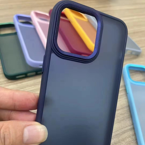 Cho Infinix Hot 11S Lưu Ý 11 Matte Chống Sốc Bumper Trường Hợp Điện Thoại Cho Tecno Spark Đi 2024/Pop 8 Rõ Ràng Cứng PC Silicone Cover Quay Lại - Product Image 1