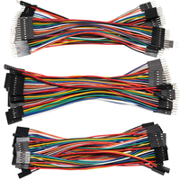 Câble plat flexible Rainbow IDC, assemblage de câbles 2x20 broches, connecteur femelle, fil 28AWG, 10 couleurs, pour électronique DIY Arduino