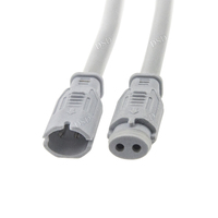 M12 Quick Connect Elektrokabel anschlüsse 12-V-Netzteil mit SR für LED-Beleuchtung Kupfer kontakt material