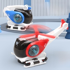 Jouets pour enfants, hélicoptères universels déformables électriques, voitures, avec son et lumière - Product Image 1