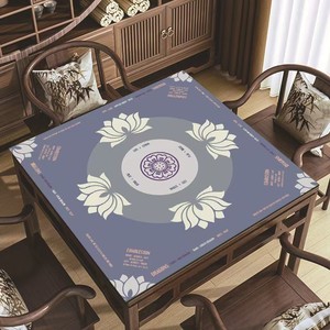 Tapis de Mahjong en Caoutchouc Naturel de Luxe Moderne American Explosions, Motifs Exquis, Haut de Gamme, Imperméable et Résistant à l'Usure - Product Image 3