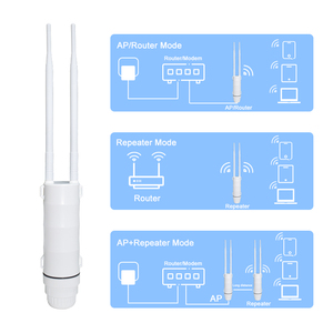 Năng lượng mặt trời <span class=keywords><strong>Powered</strong></span> Wifi kuwfi 1200Mbps SMA Ăng-ten Wifi bên ngoài 12V DC Gigabit không thấm nước ngoài trời điểm truy cập cho mạng phủ sóng - Product Image 5