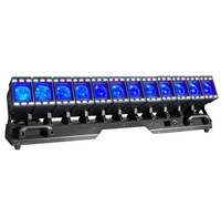 Lampu Panggung LED Profesional 12X60W RGBW Fleksibel dengan Beam Matrix untuk Pesta Pernikahan, Disko, KTV, dan Klub