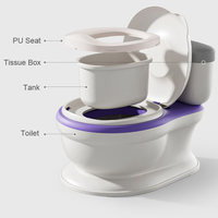 Siège de voyage souple en PU antidérapant pour enfants, chaise de propreté pour bébé avec couleur et logo personnalisables pour l'apprentissage de la propreté des adultes