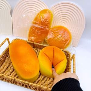 ของเล่นบีบคลายเครียดแบบคืนตัวช้า ชีสเค้กจัมโบ้ ของเล่นบีบสควิชชี่ ของเล่นบีบสำหรับเด็ก ของเล่นส่งเสริมการขาย - Product Image 1
