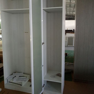 Bfp Modern Wardrobe Cabinet Clothes Design 2 Doors Solid Wood Wardrobe Direct from <span class=keywords><strong>the</strong></span> Factory - Product Image 1