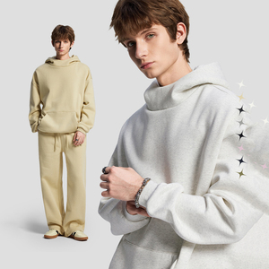 Fabricants de sweats à capuche, sweats à capuche et sweat-shirts personnalisés pour hommes pour un usage <span class=keywords><strong>d</strong></span>écontracté, ensemble de vêtements à col montant pour hommes, ensembles pour hommes - Product Image 3