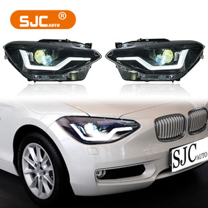 Phares automatiques SJC pour <span class=keywords><strong>BMW</strong></span> série 1 F20 F21 mise à niveau LED Laser 118i 120i <span class=keywords><strong>125i</strong></span> 140i feux avant DRL 2015-2018 <span class=keywords><strong>M1</strong></span> feux de voiture - Product Image 1