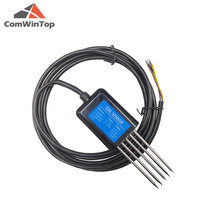 Capteur d'humidité du sol, de température, d'humidité relative, de conductivité électrique (EC), de pH et de NPK avec sortie optionnelle 4-20mA, 0-5V, RS485