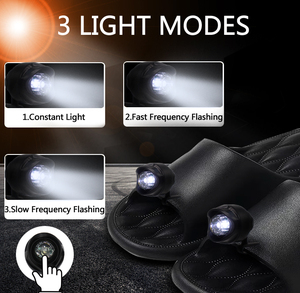 Phares rechargeables pour chaussures, 2PCS Lights pour chaussures, Phares étanches - Product Image 4