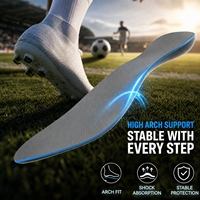 Semelles de sport tendance en EVA, écologiques, légères, douces, confortables, amortissantes, absorbant les chocs, avec soutien de la voûte plantaire, pour chaussures de basketball